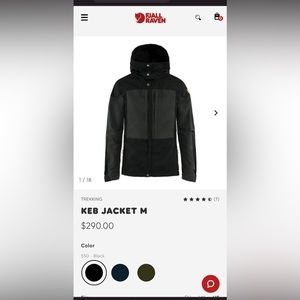 Fjalraven Keb jacket